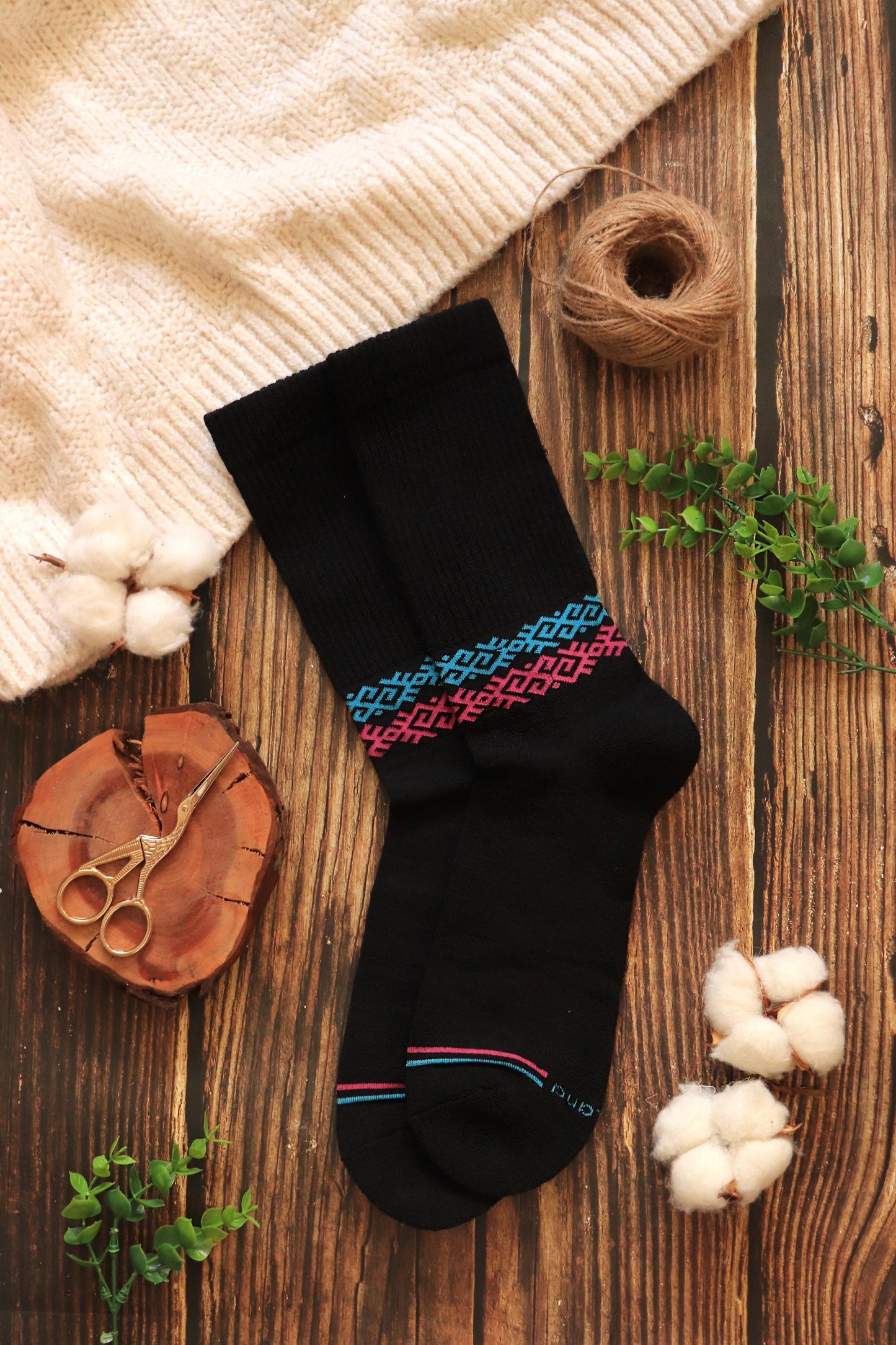 Athletic Cushioned Merino Wool Socks