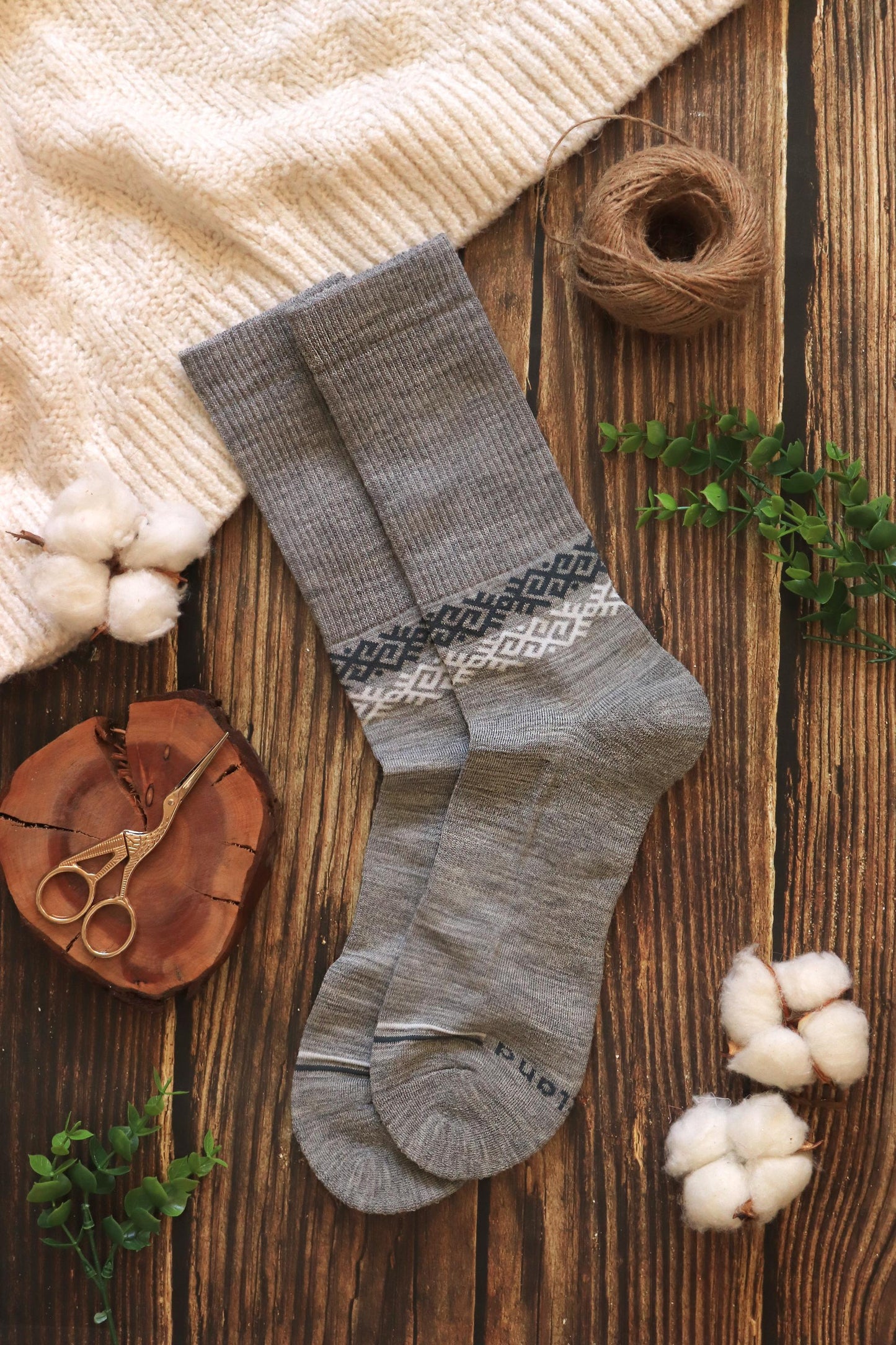 Gepolsterte Sportsocken aus Merinowolle