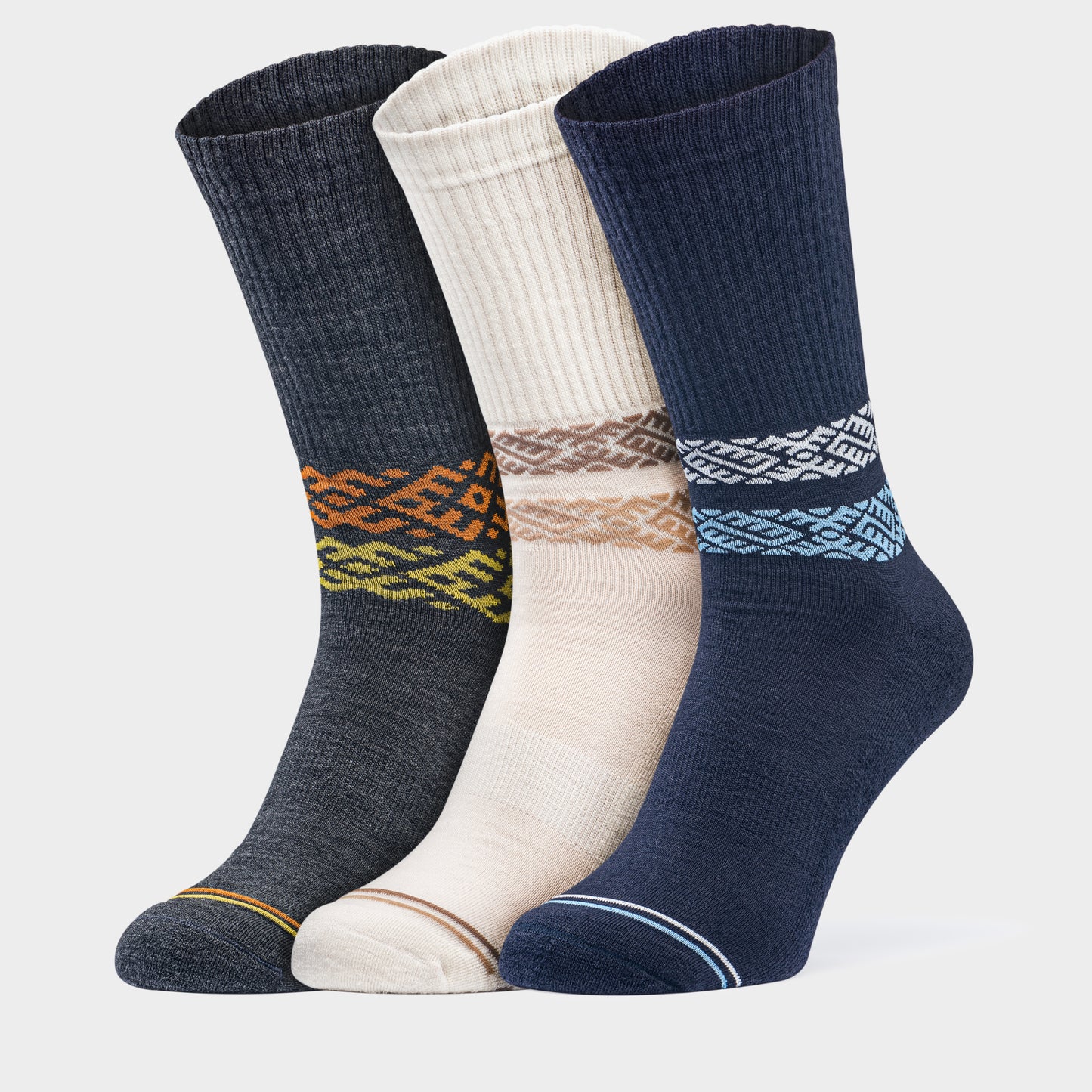 Gewatteerde sokken voor alledag geschenkdoos (3 paar)
